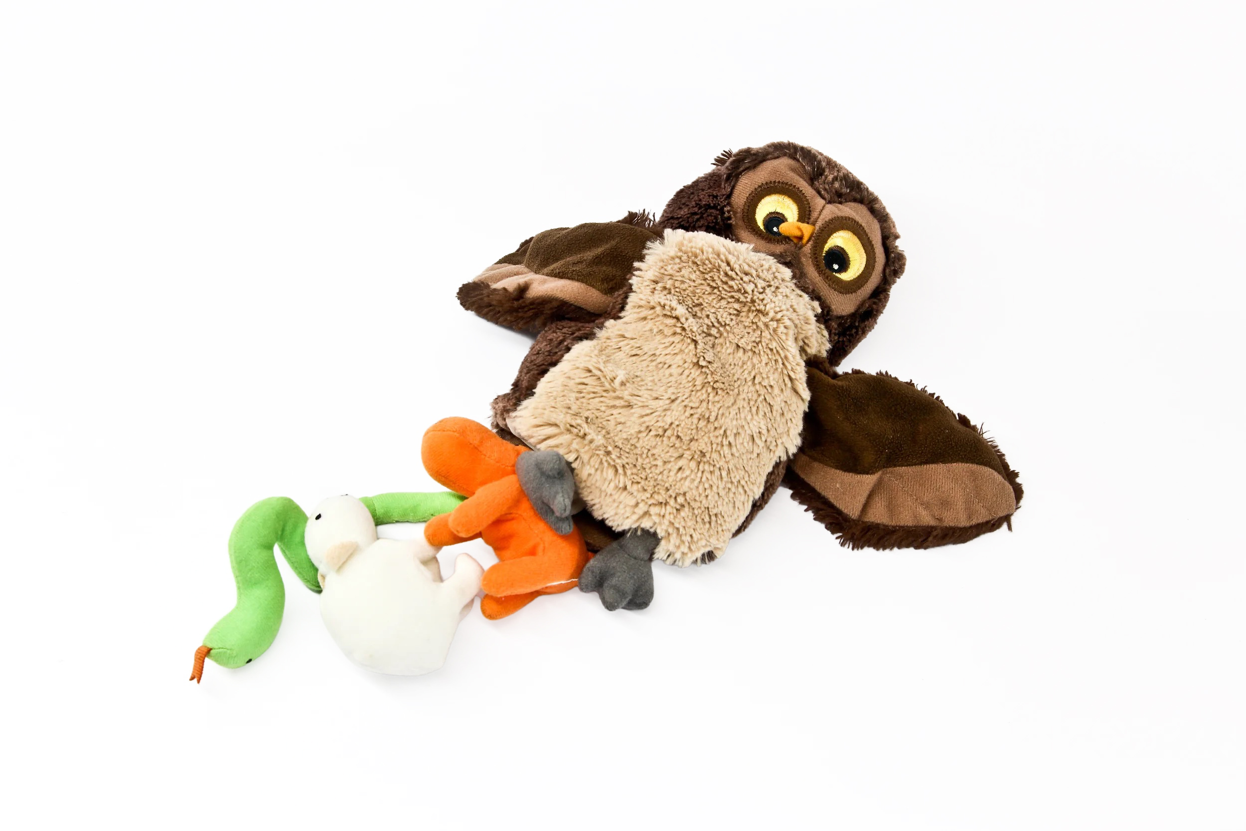 Owl hand puppet